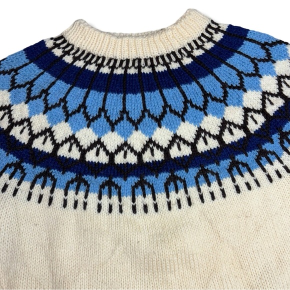 Vintage Hand Knit Sweater - Picture 3 of 4